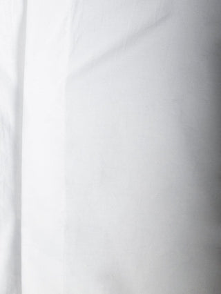 White Shirt With Extra Long Sleeves