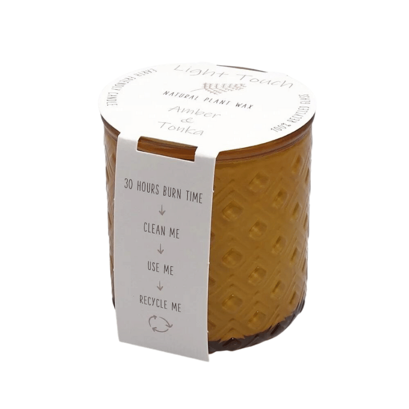Willow Alexander Recycled Glass Amber & Tonka Candle