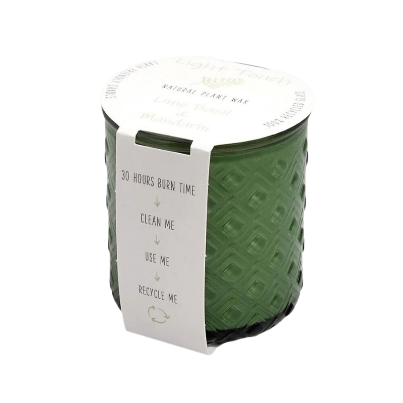 Willow Alexander Recycled Glass Lime, Basil & Mandarin Candle