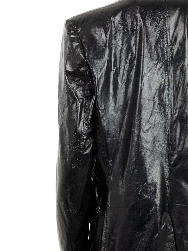 Womens Silk Lined Black Leather Jacket