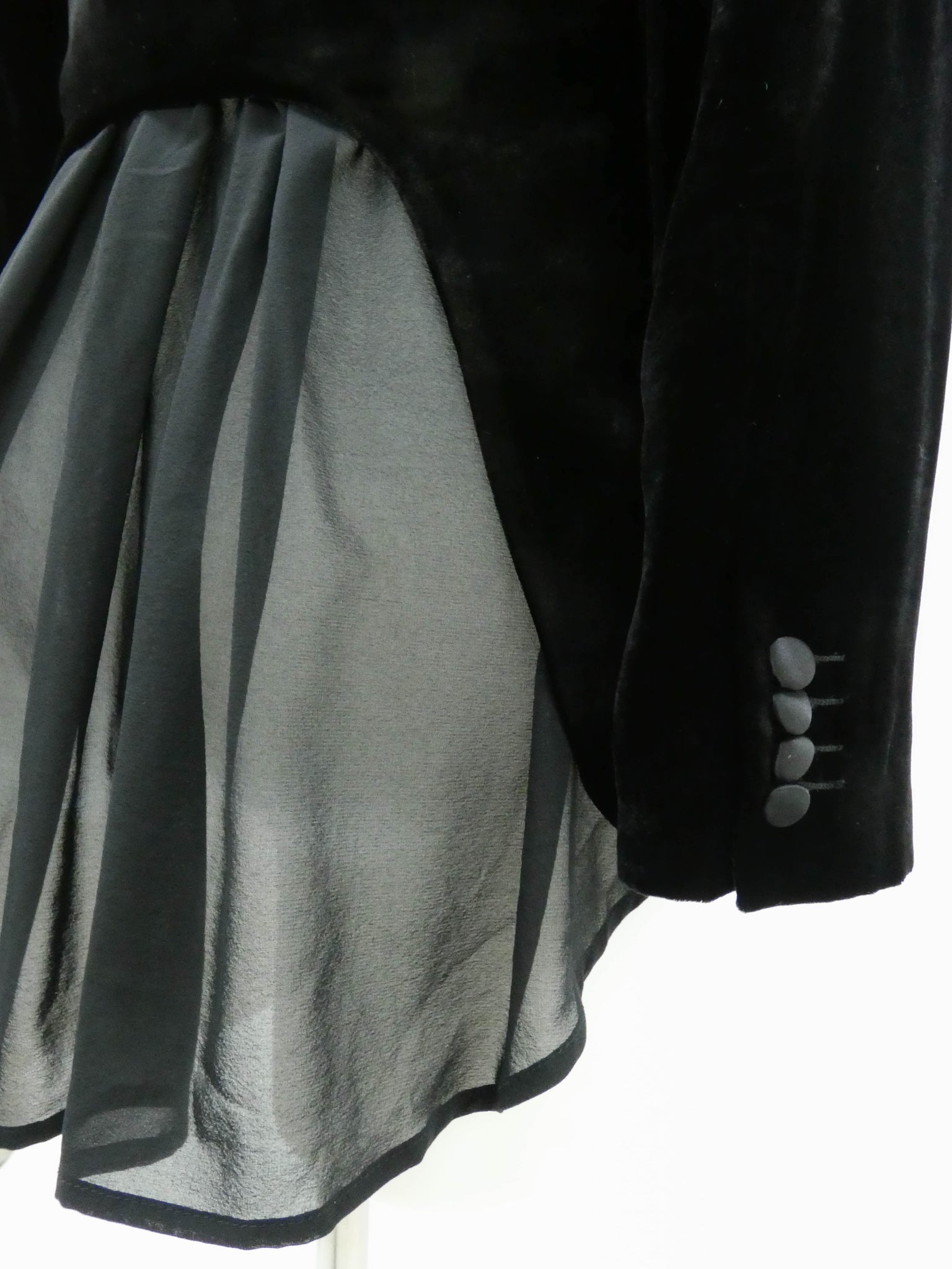 Black Velvet Blazer