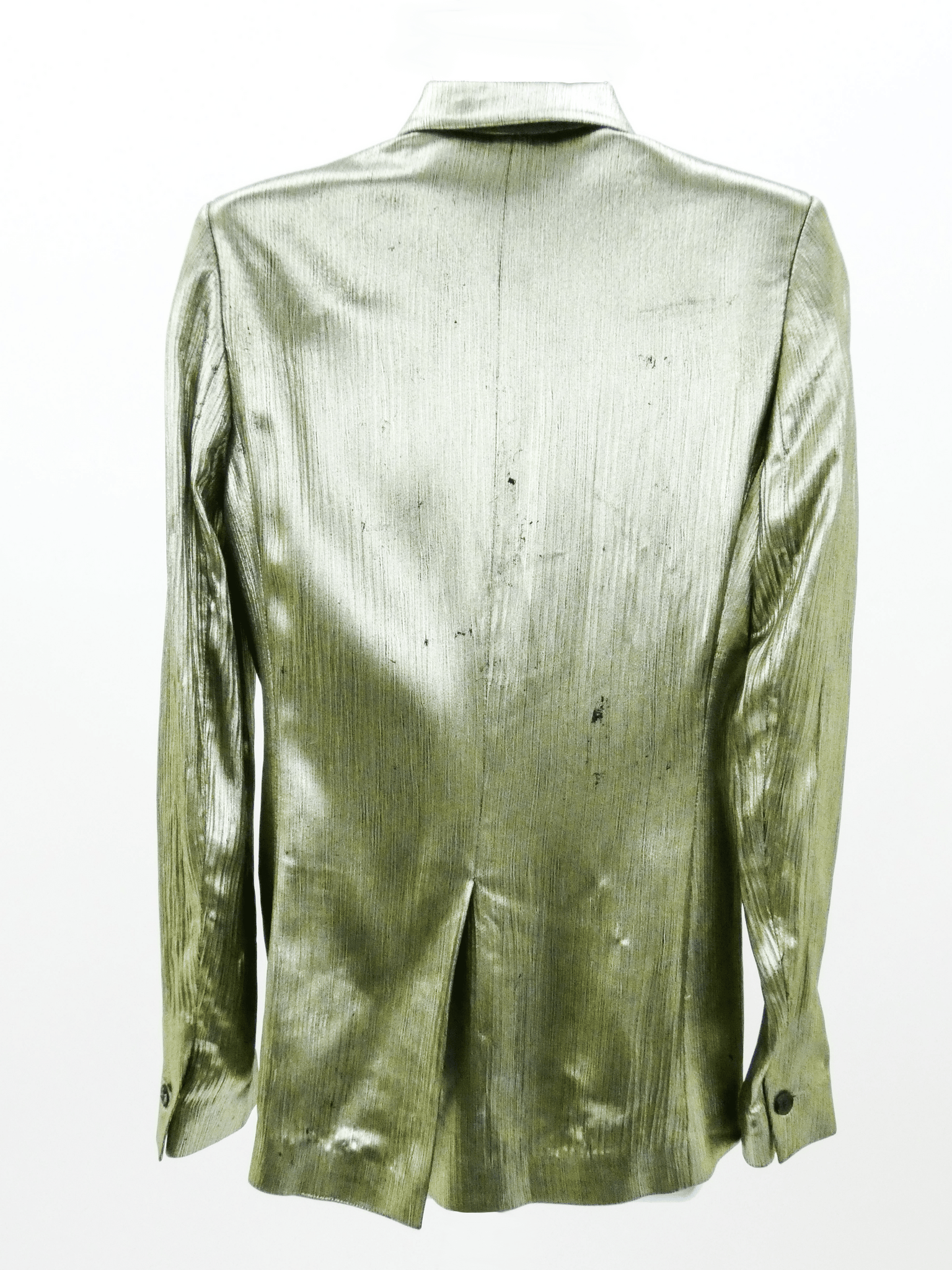 Gold and Black Metallic Blazer