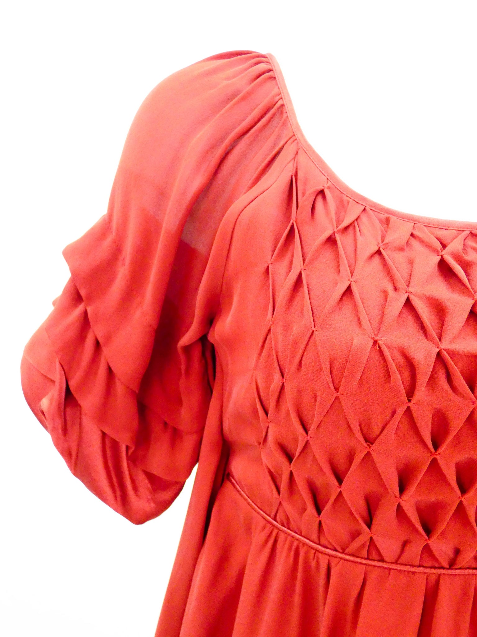 RED SWING DRESS