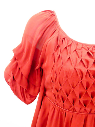 RED SWING DRESS