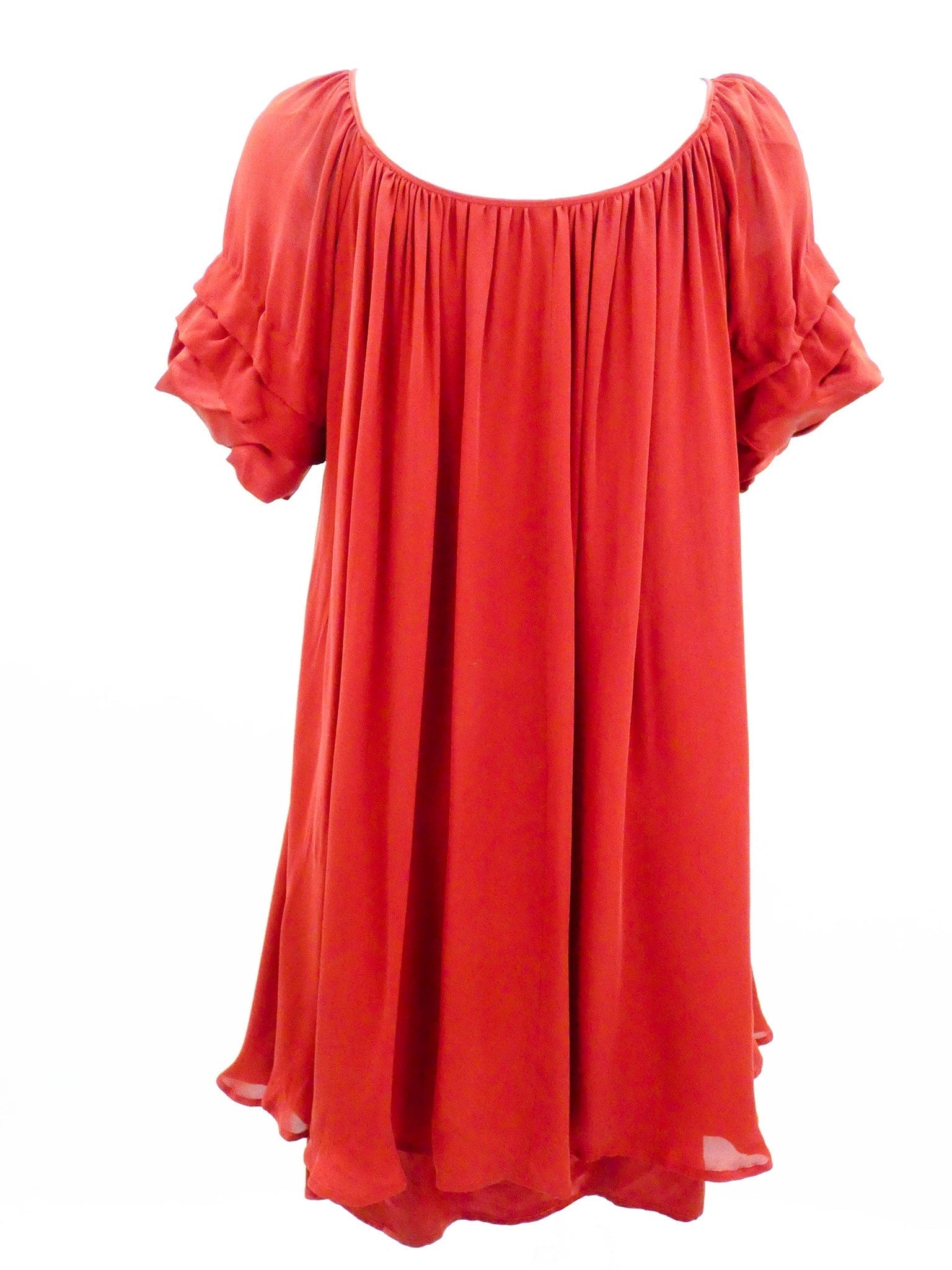 RED SWING DRESS