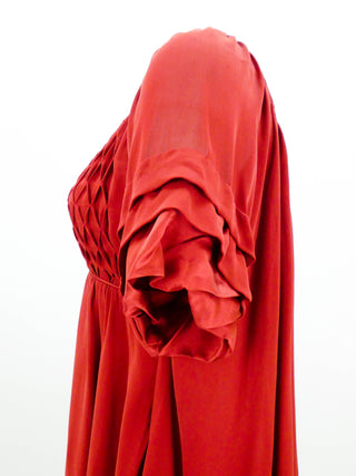 RED SWING DRESS